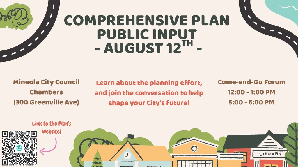 Comprehensive Plan Public Input Flyer