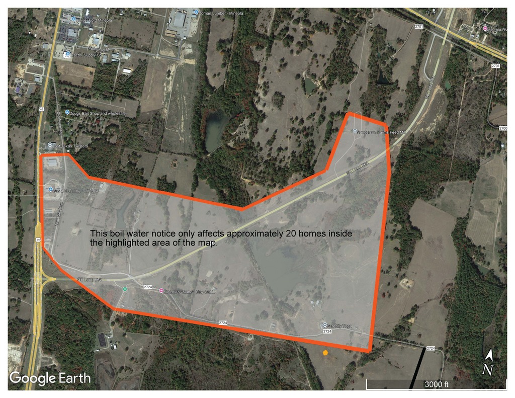 Boil Water Notice Map
