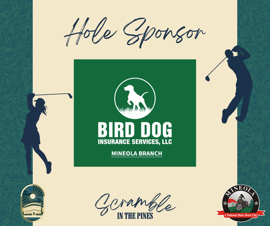 Scramble in the Pines Golf Tournament Sponsor Flyer