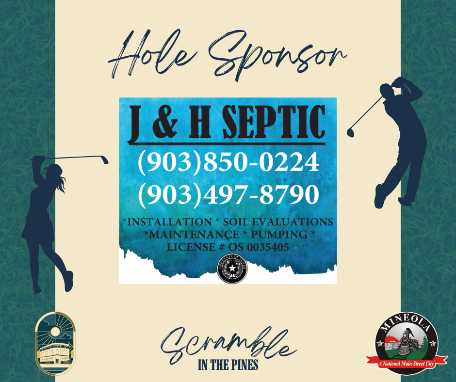 Scramble in the Pines Golf Tournament Sponsor Flyer