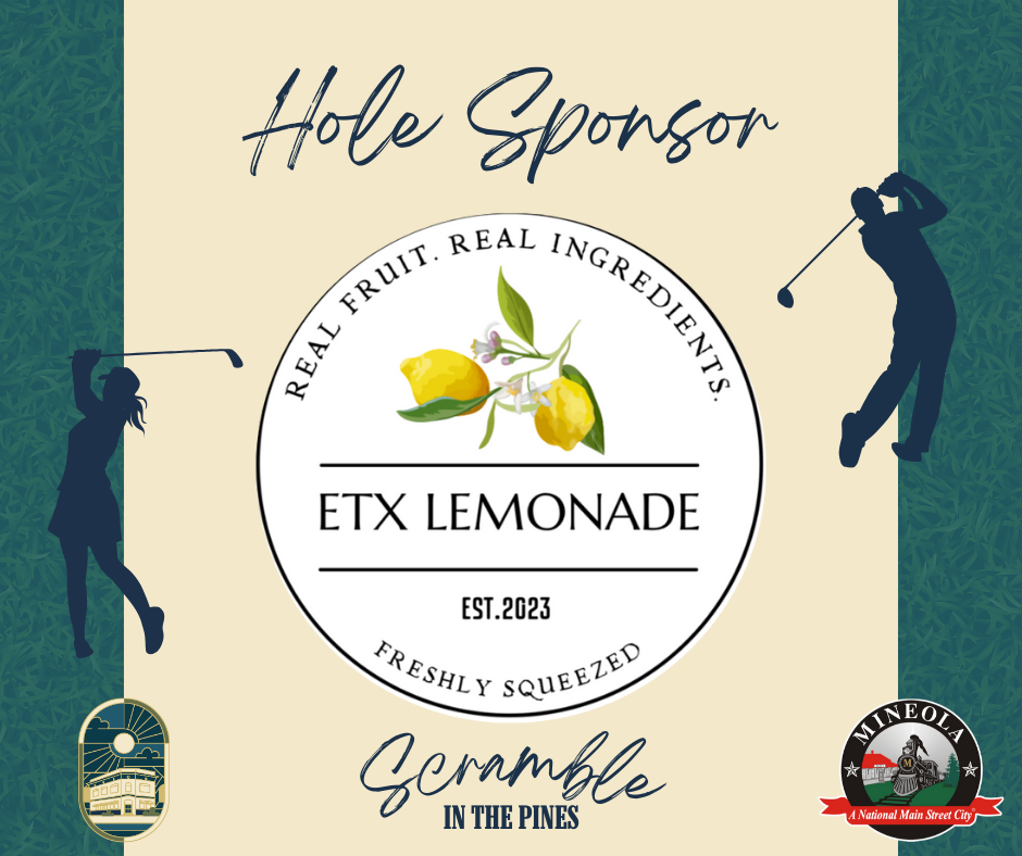 Scramble in the Pines Golf Tournament Sponsor Flyer