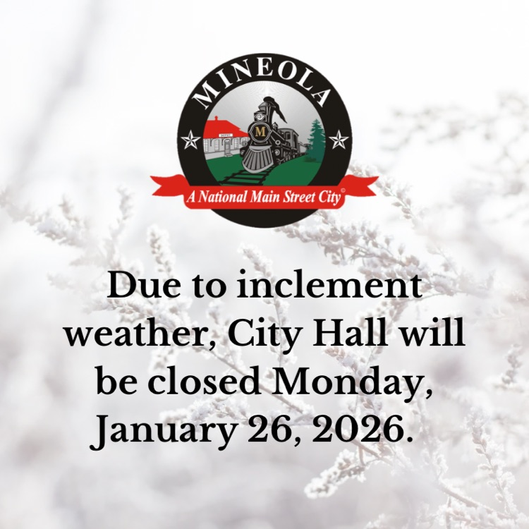 City Hall closure notice January 26, 2026
