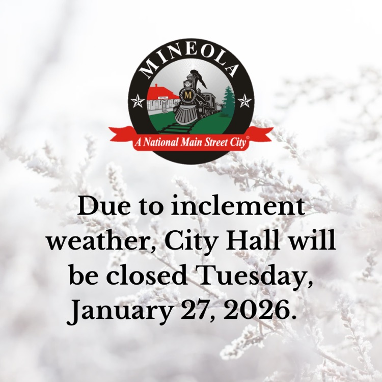 City Hall closure notice for January 27, 2026