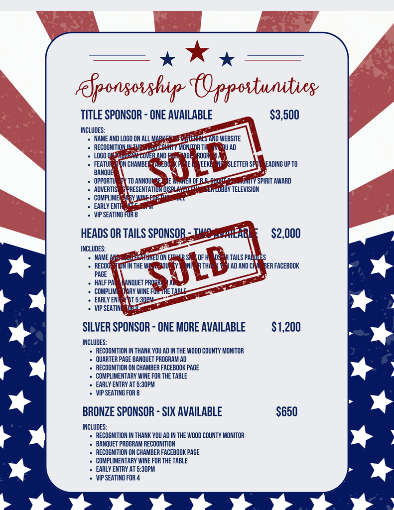 Chamber Banquet Flyer