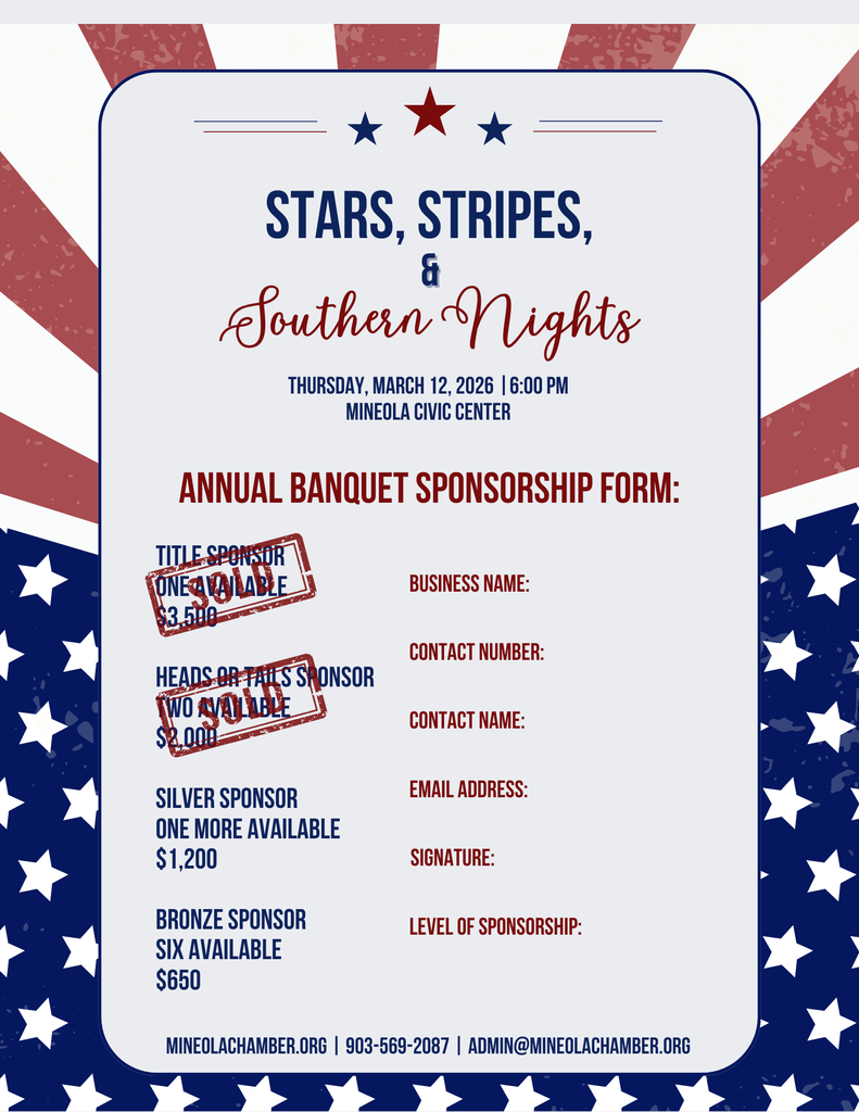 Chamber Banquet Flyer