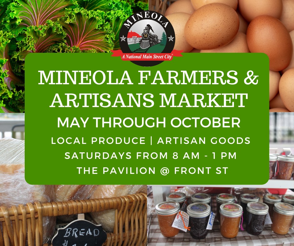Mineola Farmers Market Flyer