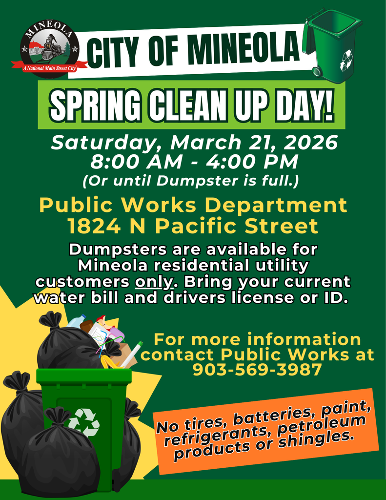 Spring Clean Up Flyer