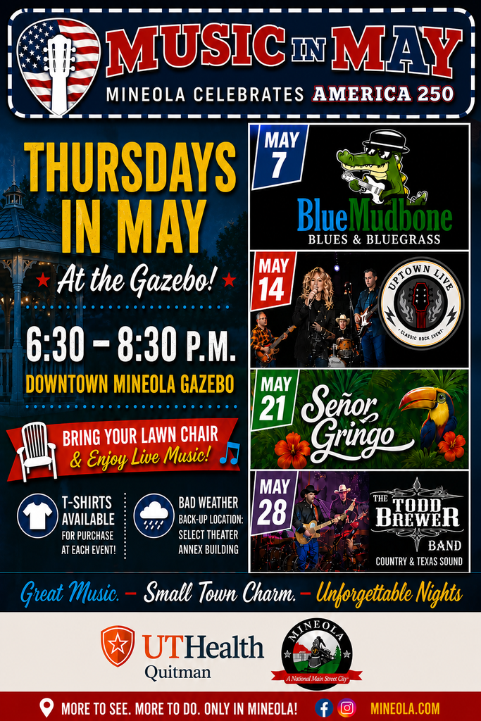 Music in May Flyer