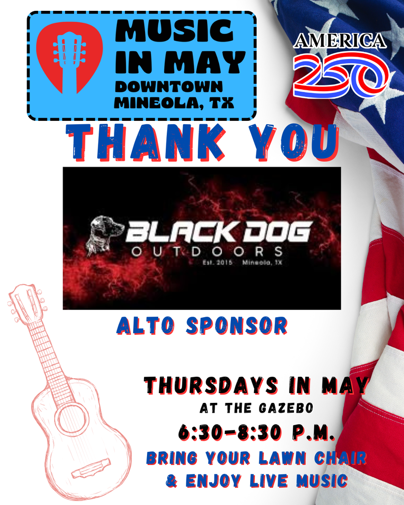 Thank you to Black Dog Outdoors Flyer