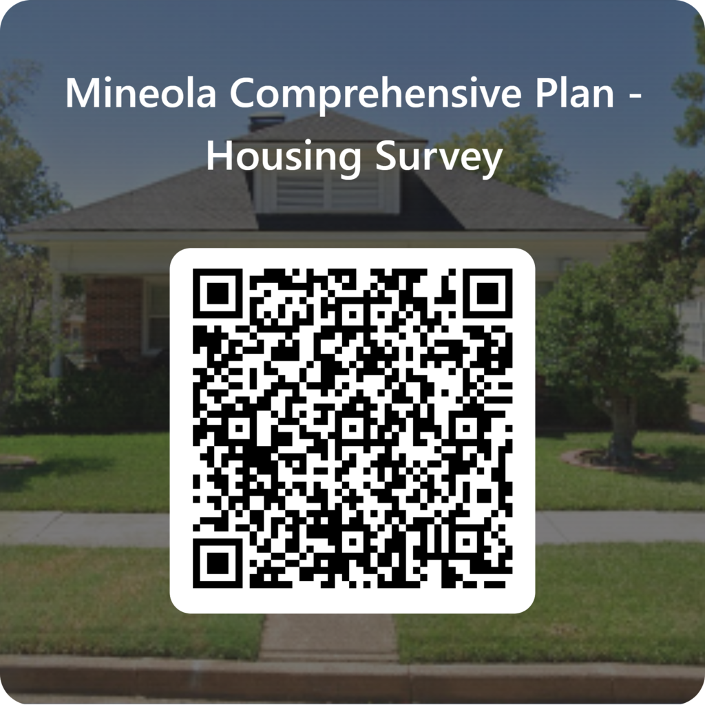 Comprehensive Plan Housing Survey QR Code