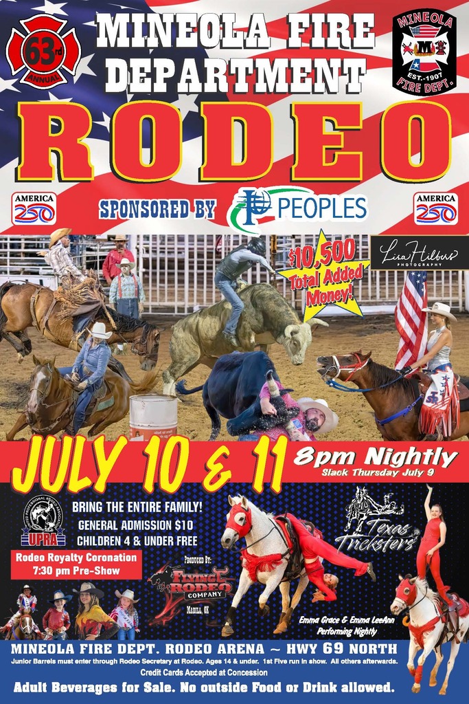 63rd Annual Rodeo Flyer