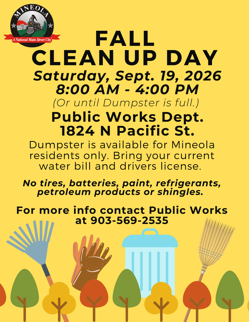 Fall Clean Up Flyer
