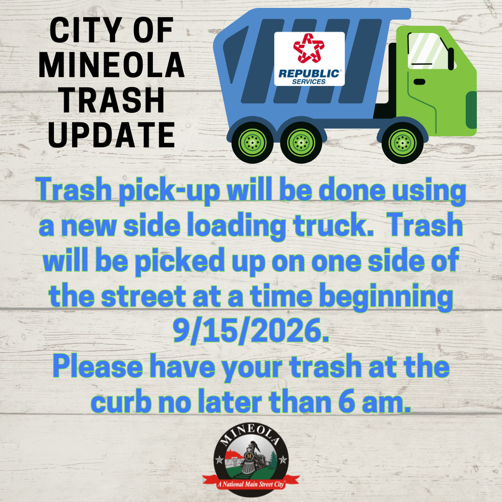 Trash Service Update