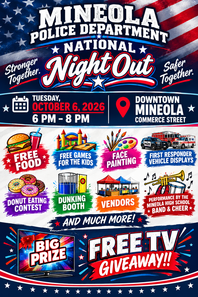 National Night Out Activity Flyer