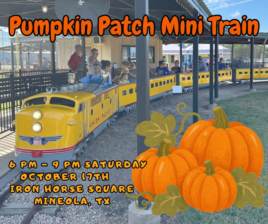 Pumpkin Patch Mini Train Flyer