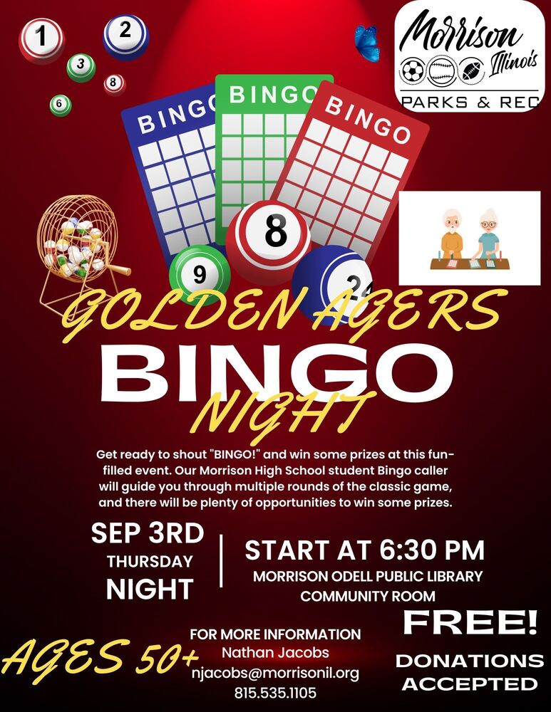 Golden Agers Bingo Night
