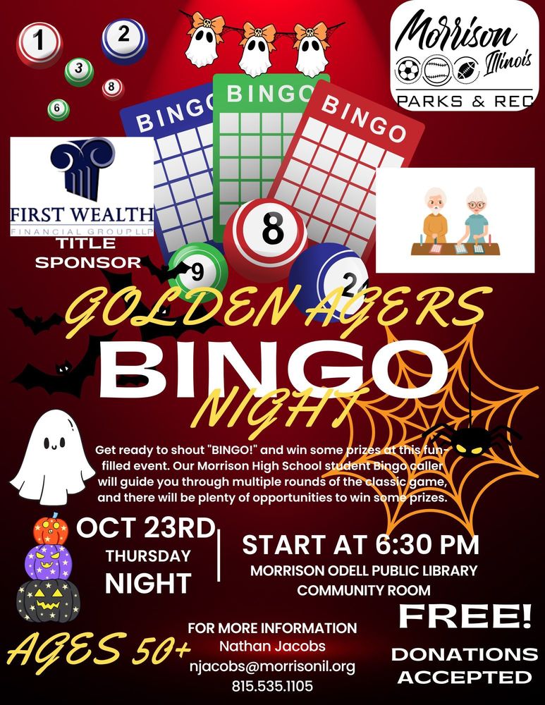 Golden Agers Bingo Night