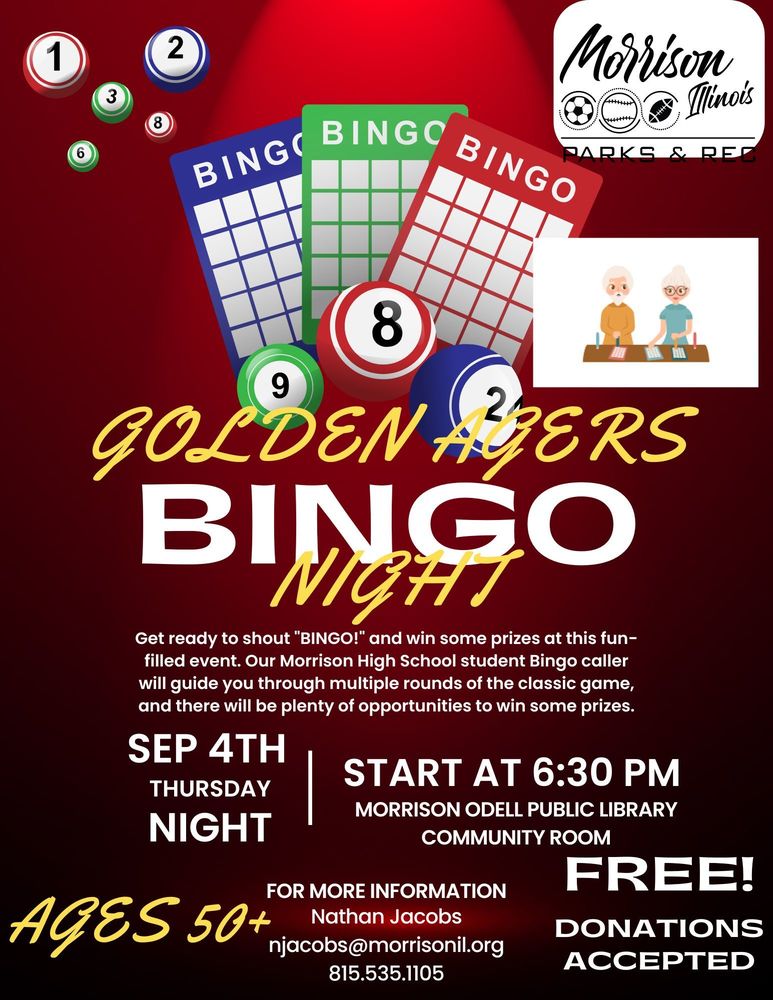 Golden Agers Bingo Night