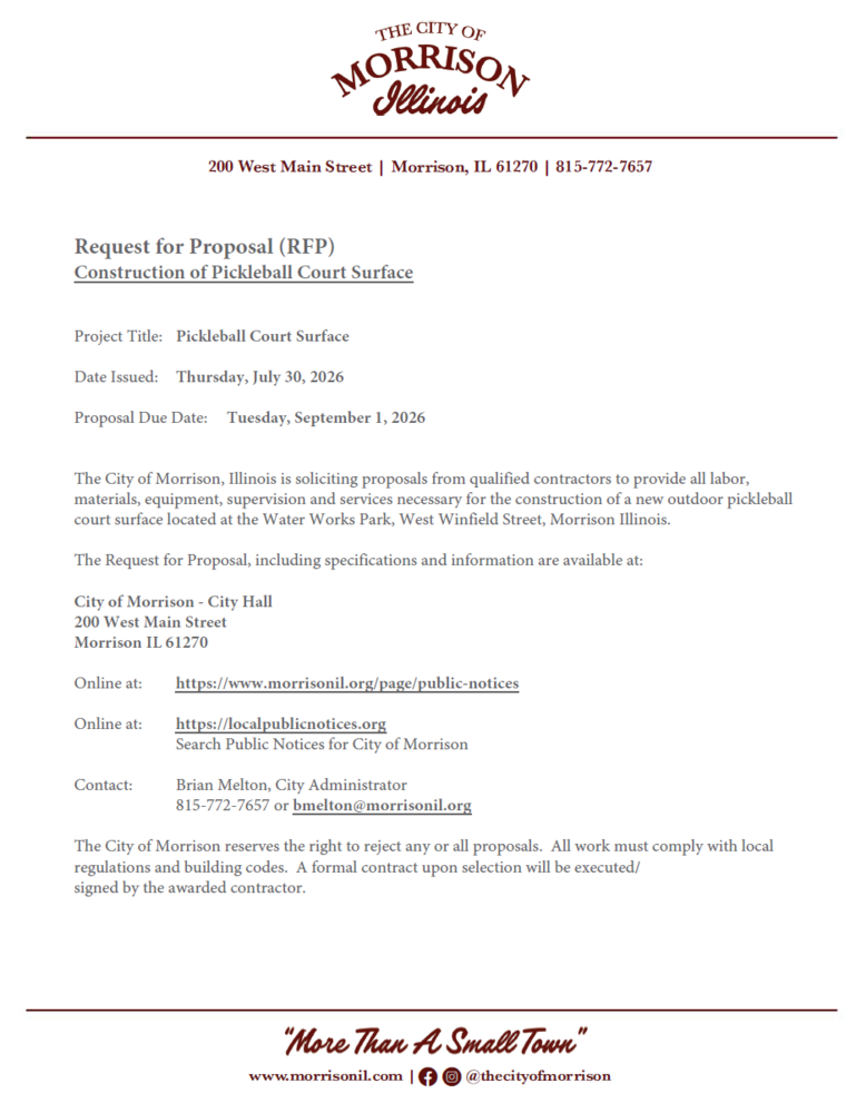 Request for Proposals