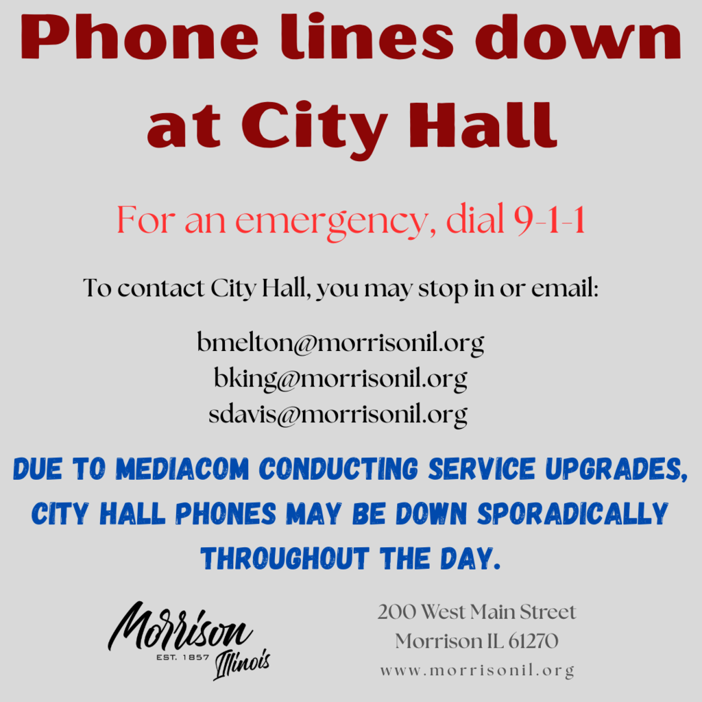 Phone Lines Down