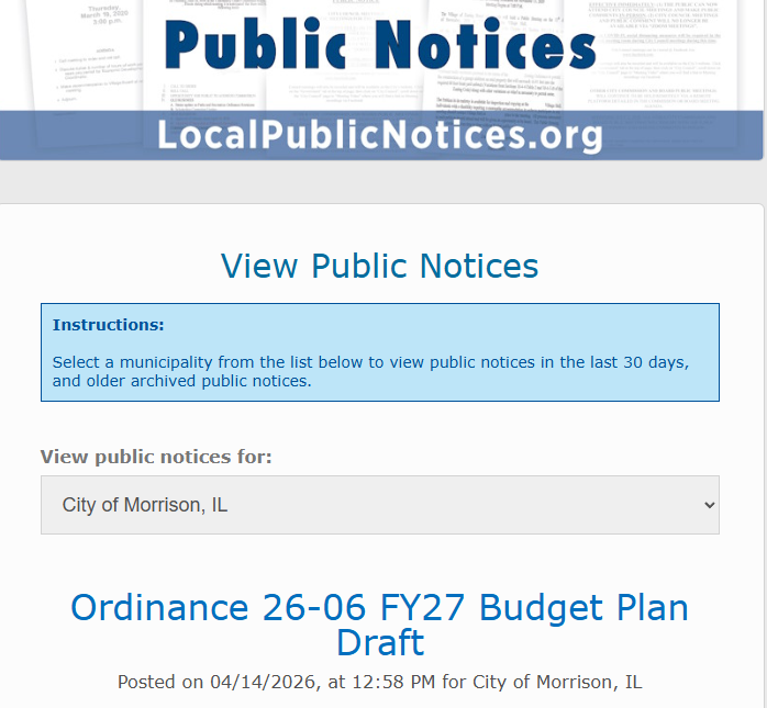 Draft Ordinance 26-06