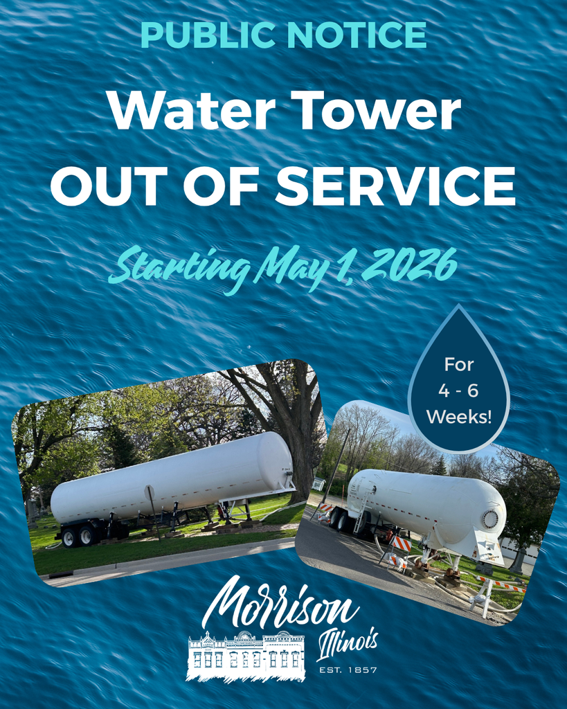 Water Tower Service Scheduled