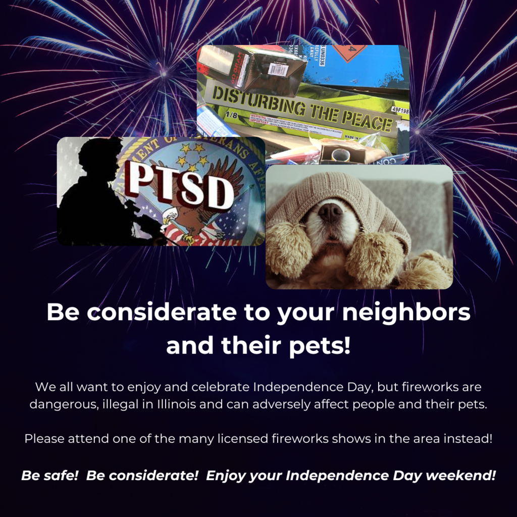 Fireworks - Be Considerate