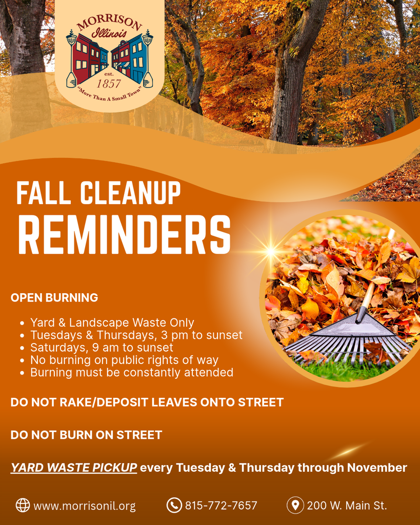Fall Clean Up Reminders