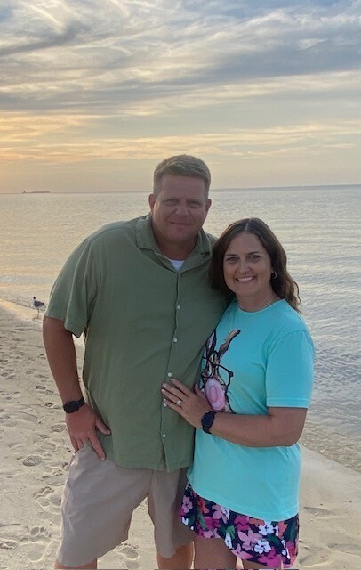 Andy Willrath and his wife, Lea.