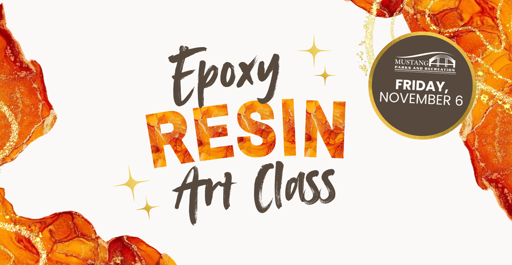 Epoxy Resin Art Class. Friday, November 6