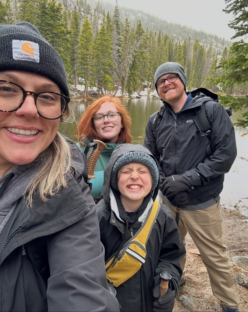 A photo of the Brown Family