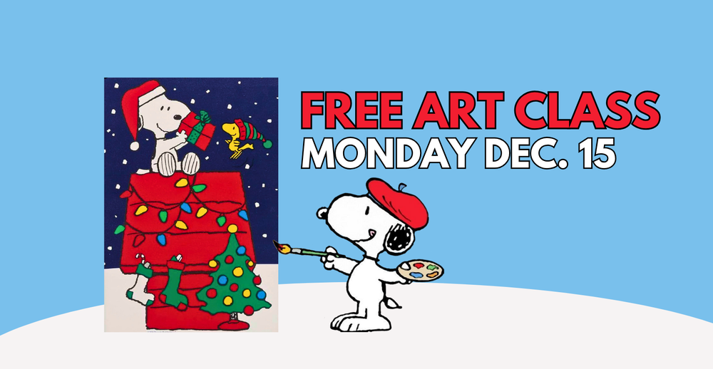 Free Art Class: December 15