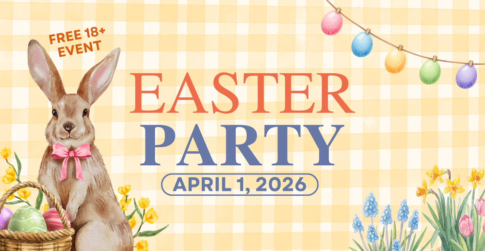 Easter Party. Free 18+ Event on April 1, 2026