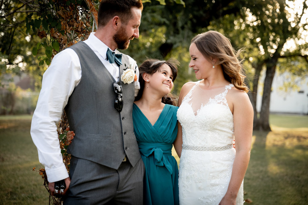 Dave and Lindsay Small and their Daughter