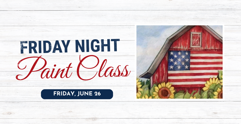 Friday Night Paint Class. Friday, June 26