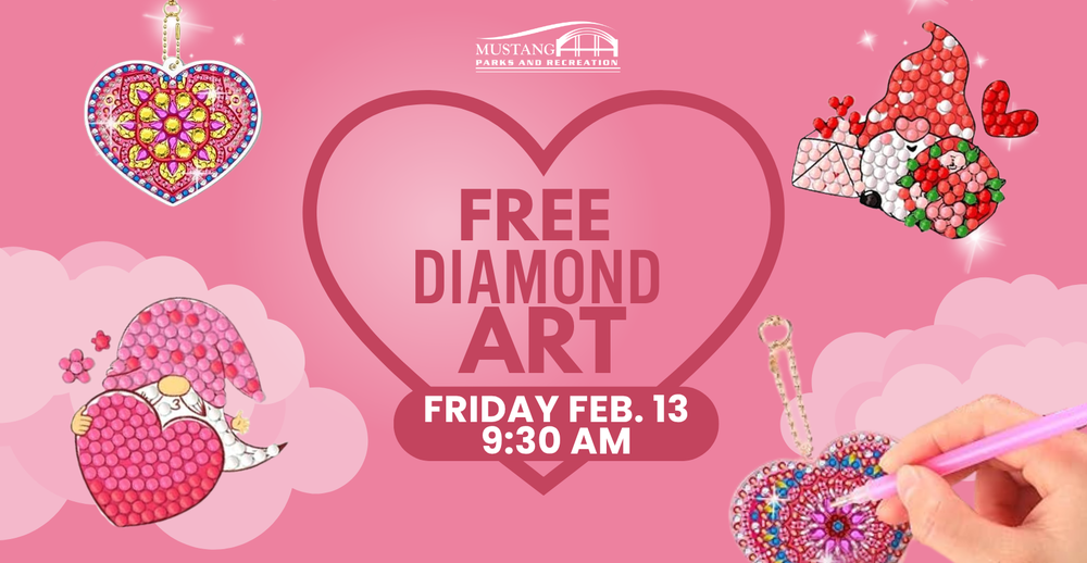 Free Diamond Art on Friday February 13 at 9:30 AM