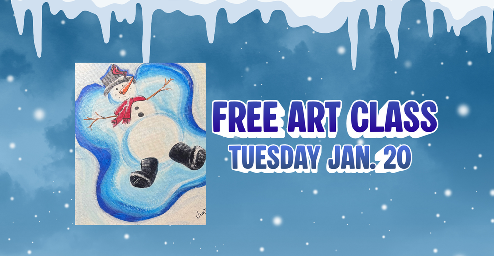 Free Art Class on January 20