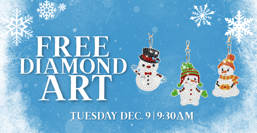Free Diamond Art: December 9 at 9:30 AM
