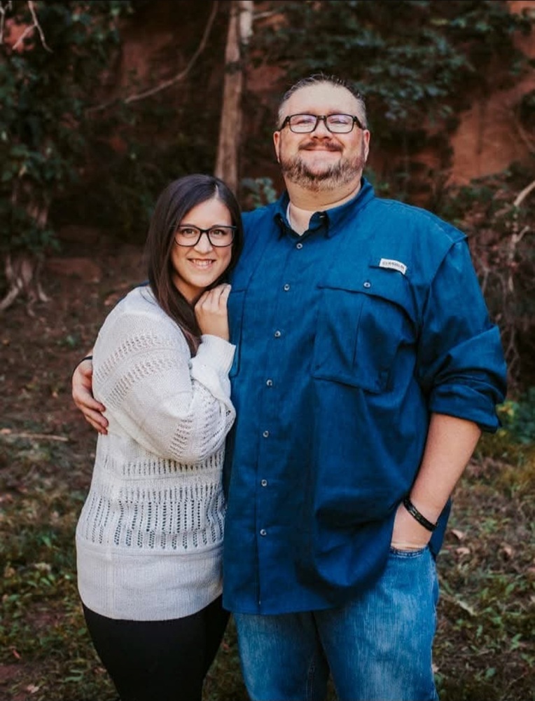 Casey Taylor and her husband, Blake