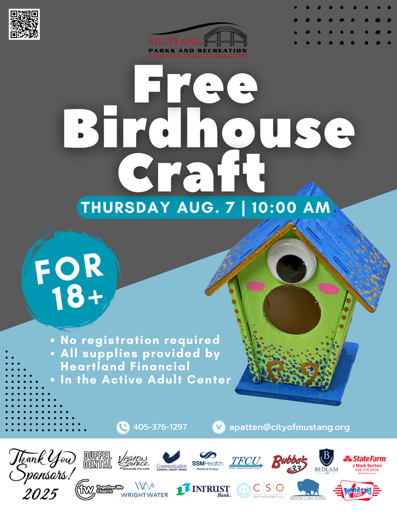 Free Birdhouse Craft for Adults