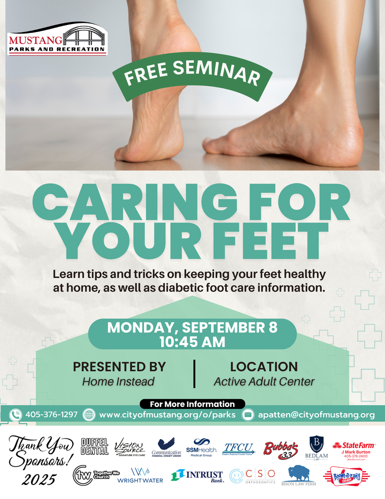 Caring for your feet