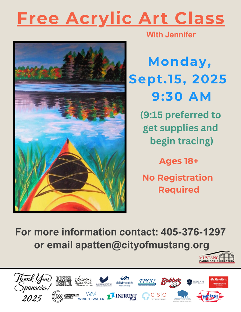 Free Acrylic Art Class