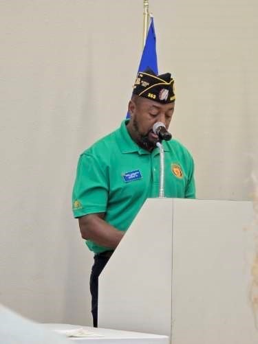 Mr. Barry Carrington with American Legion Post 353