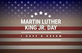 Martin Luther King Jr. Day - I have a Dream with patriotic colors
