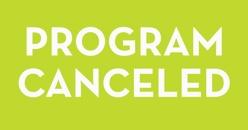Program canceled