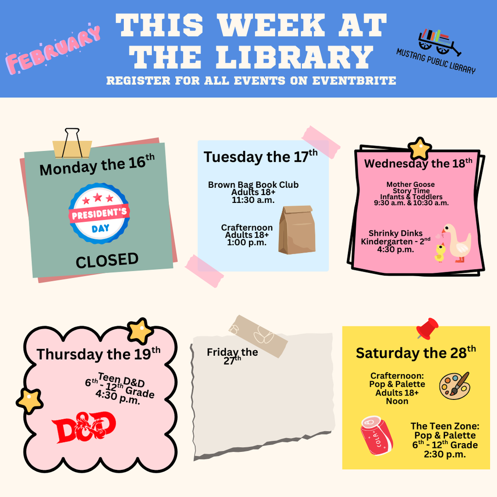 this week at the library