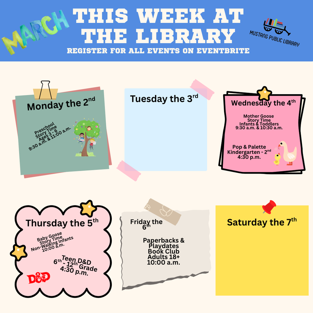 this week at the library