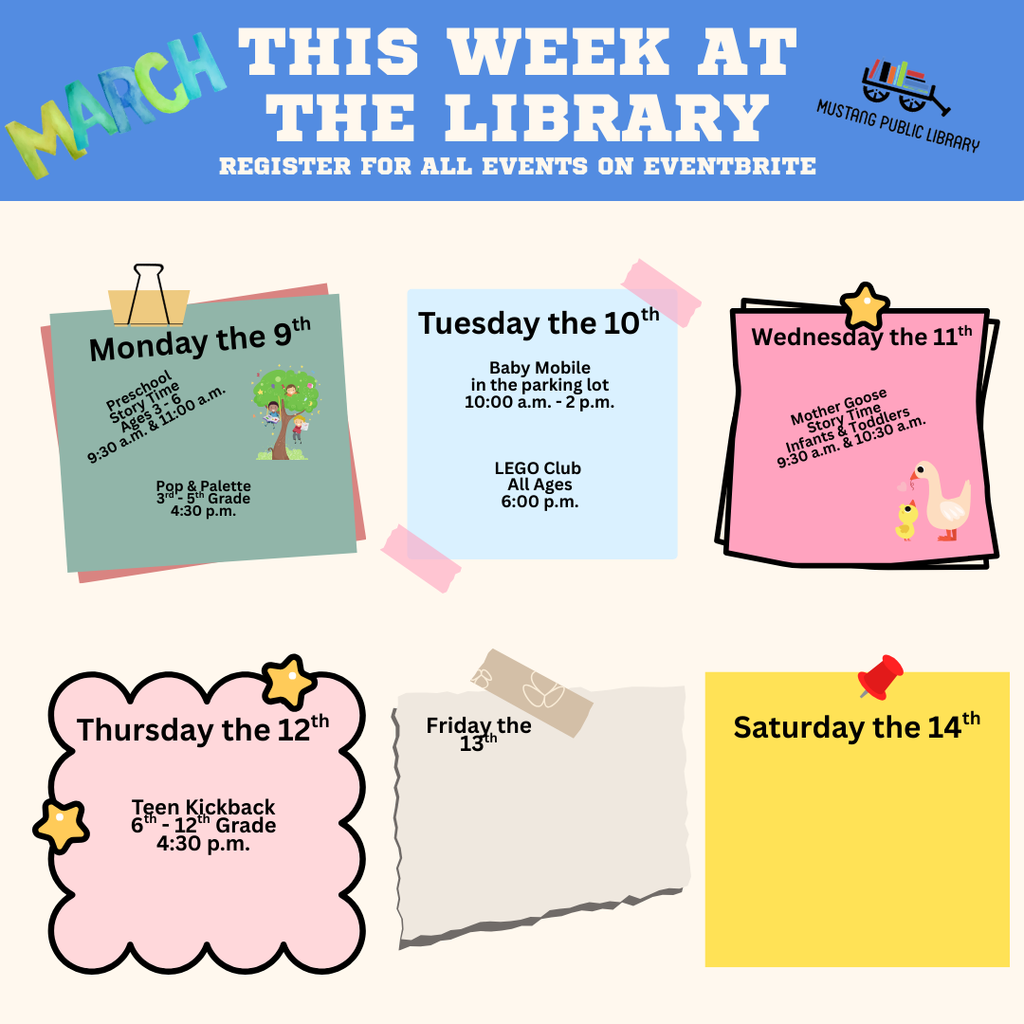 this week at the library