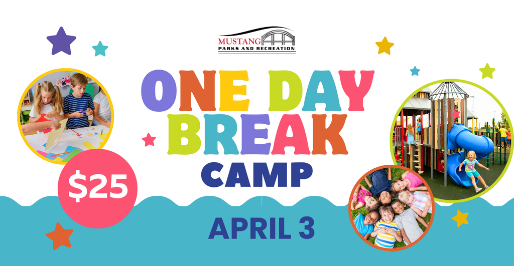 One Day Break Camp. $25 on April 3