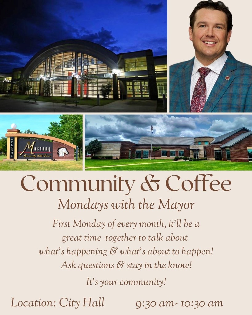 Coffee with the Mayor flyer